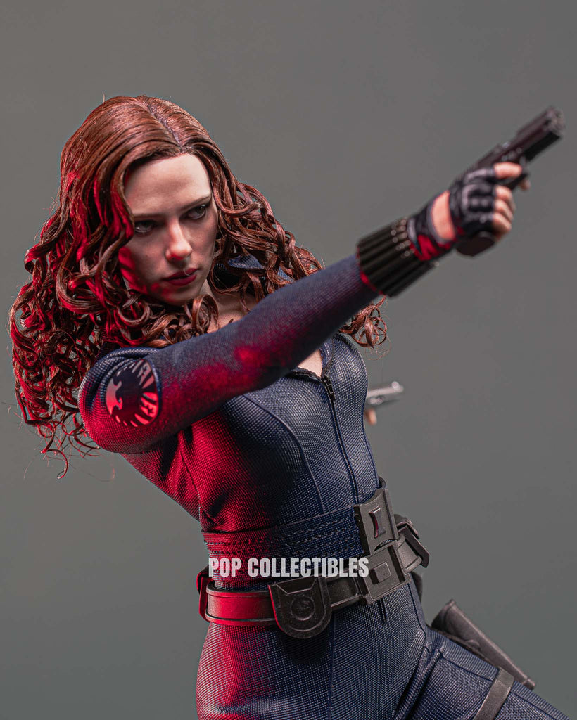 Hot Toys MMS757AEB Marvel Ironman 2 Black Widow (Artisan Edition) Special Edition 1/6 Scale Collectible Figure