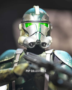 Preorder! Hot Toys MMS877 Star Wars: Revenge of the Sith 1/6th scale Clone Commander Gree Collectible Figure