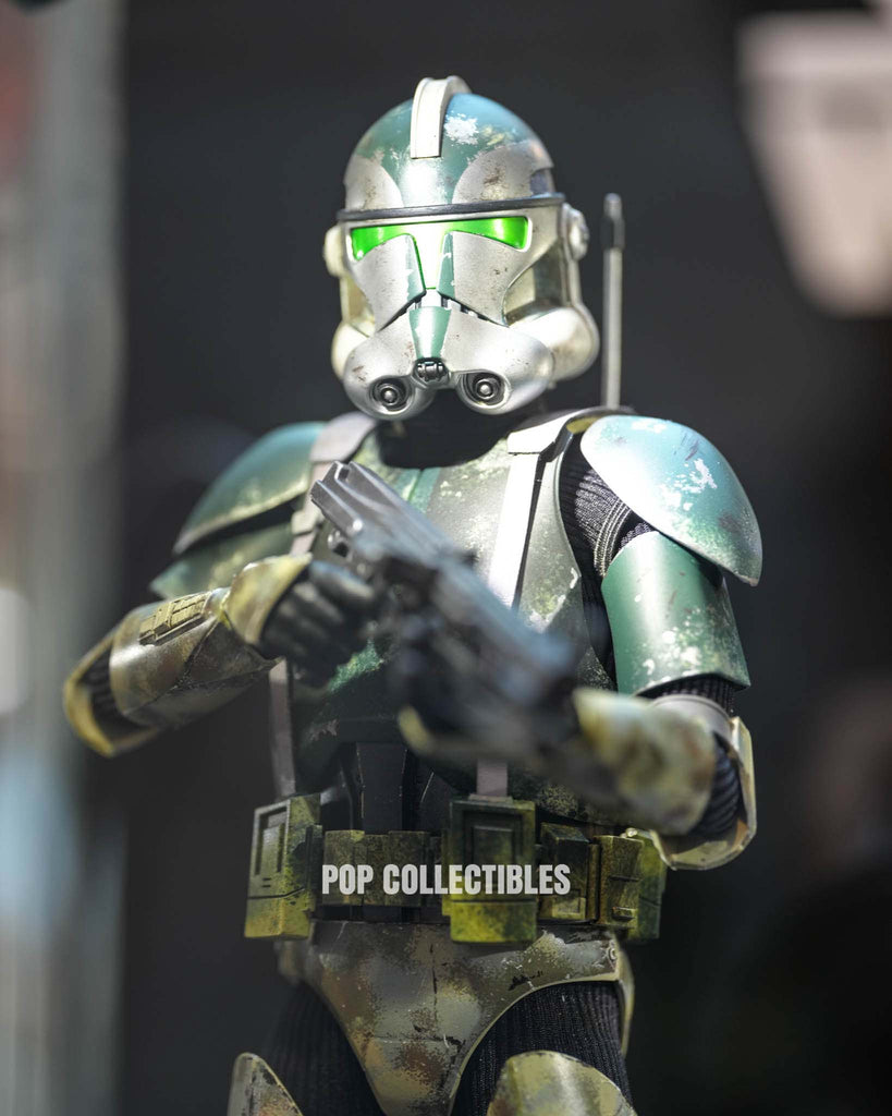 Preorder! Hot Toys MMS877 Star Wars: Revenge of the Sith 1/6th scale Clone Commander Gree Collectible Figure