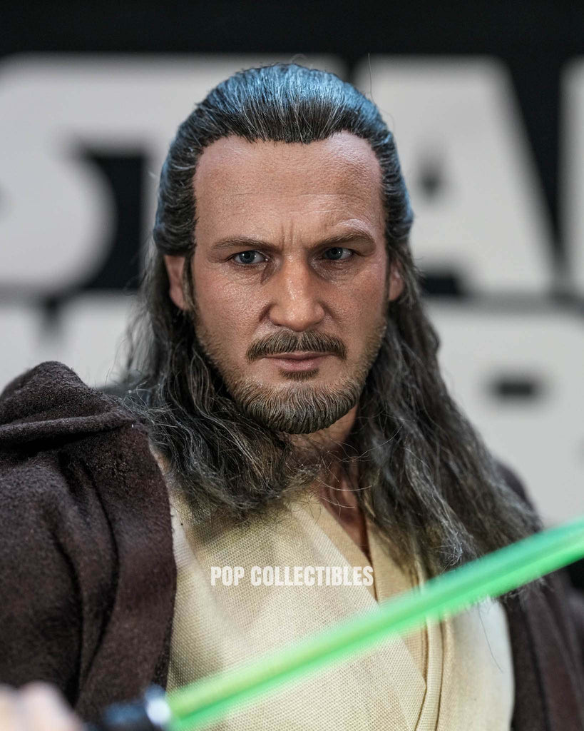 Preorder! Hot Toys MMS881AE Star Wars: The Phantom Menace 1/6th scale Qui-Gon Jinn Collectible Figure (Artisan Edition) [Hot Toys Exclusive]