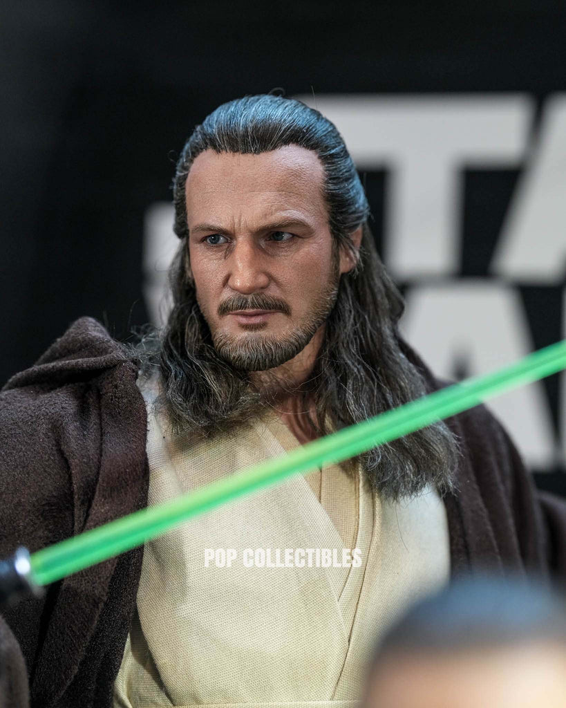 Preorder! Hot Toys MMS881AE Star Wars: The Phantom Menace 1/6th scale Qui-Gon Jinn Collectible Figure (Artisan Edition) [Hot Toys Exclusive]