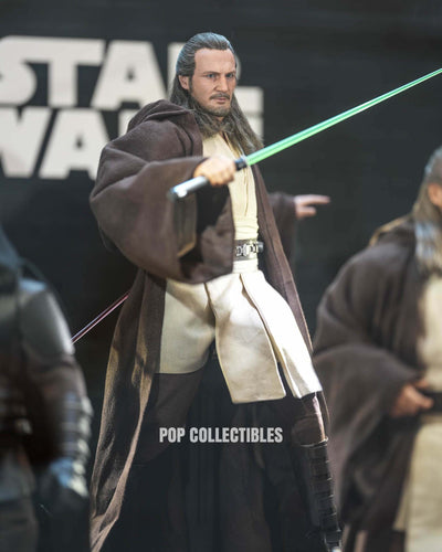 Preorder! Hot Toys MMS881AE Star Wars: The Phantom Menace 1/6th scale Qui-Gon Jinn Collectible Figure (Artisan Edition) [Hot Toys Exclusive]