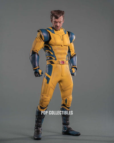 Hot Toys MMS754 Deadpool and Wolverine: Wolverine 1/6 Scale Collectible Figure Deluxe Edition