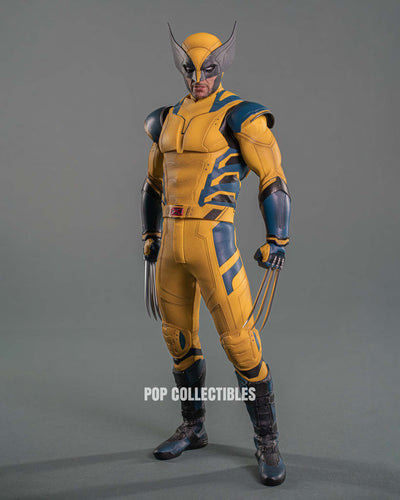 Hot Toys MMS754 Deadpool and Wolverine: Wolverine 1/6 Scale Collectible Figure Deluxe Edition