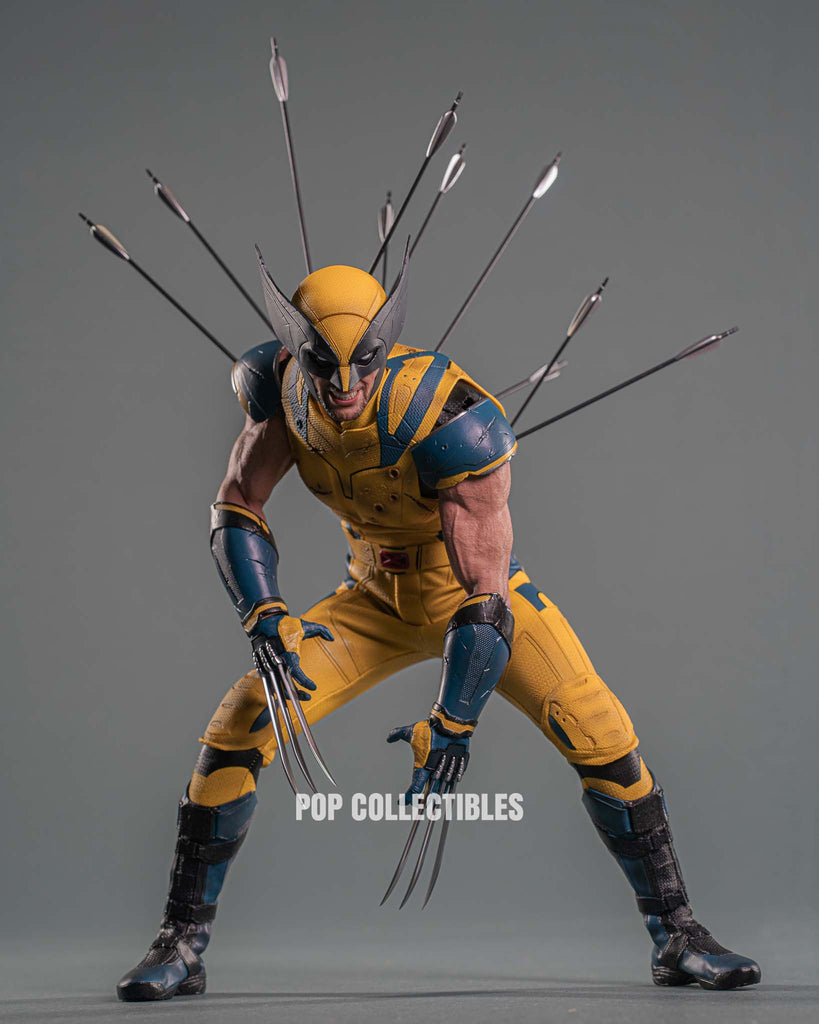 Hot Toys MMS754 Deadpool and Wolverine: Wolverine 1/6 Scale Collectible Figure Deluxe Edition