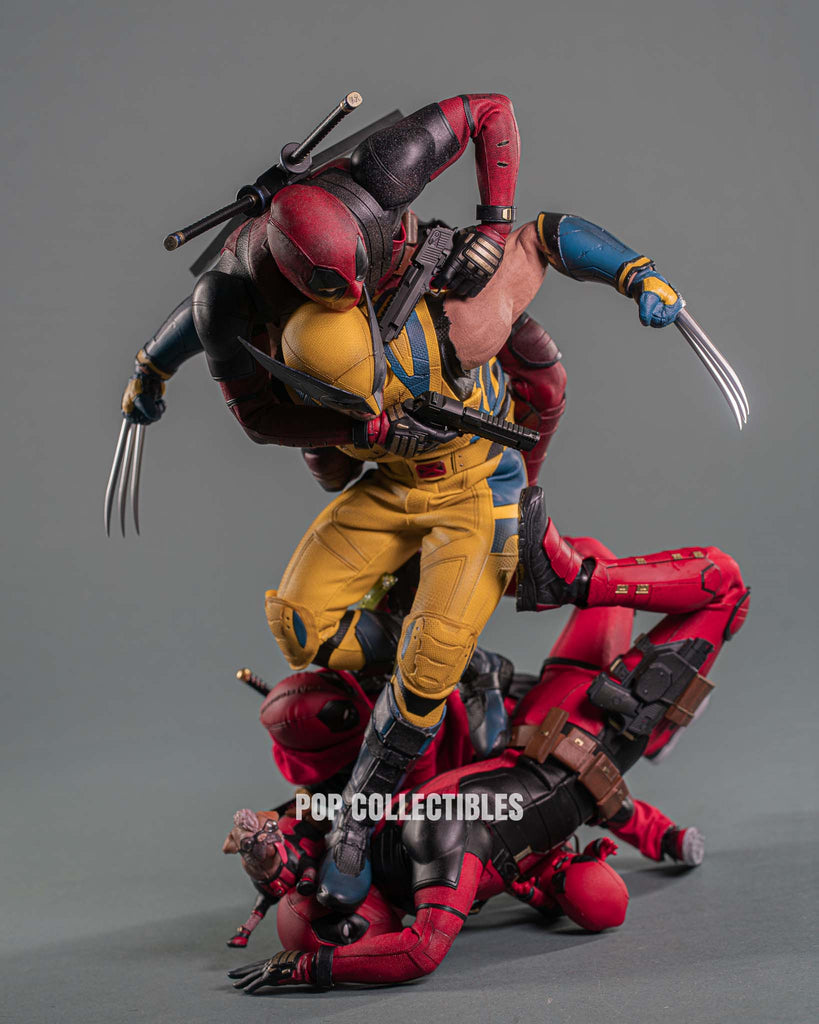 Hot Toys MMS754 Deadpool and Wolverine: Wolverine 1/6 Scale Collectible Figure Deluxe Edition