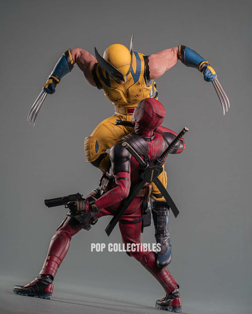 Hot Toys MMS754 Deadpool and Wolverine: Wolverine 1/6 Scale Collectible Figure Deluxe Edition
