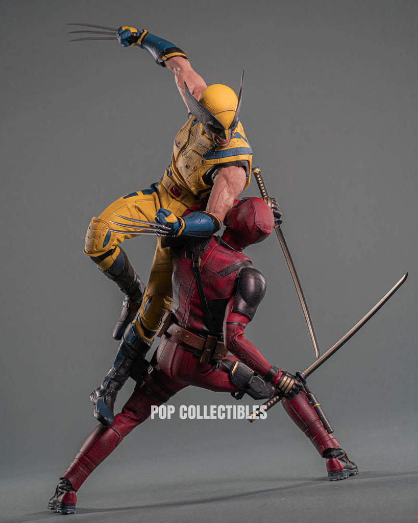 Hot Toys MMS754 Deadpool and Wolverine: Wolverine 1/6 Scale Collectible Figure Deluxe Edition