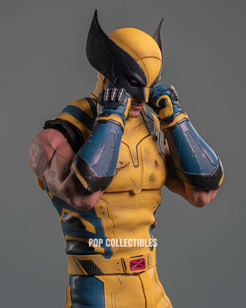 Hot Toys MMS754 Deadpool and Wolverine: Wolverine 1/6 Scale Collectible Figure Deluxe Edition