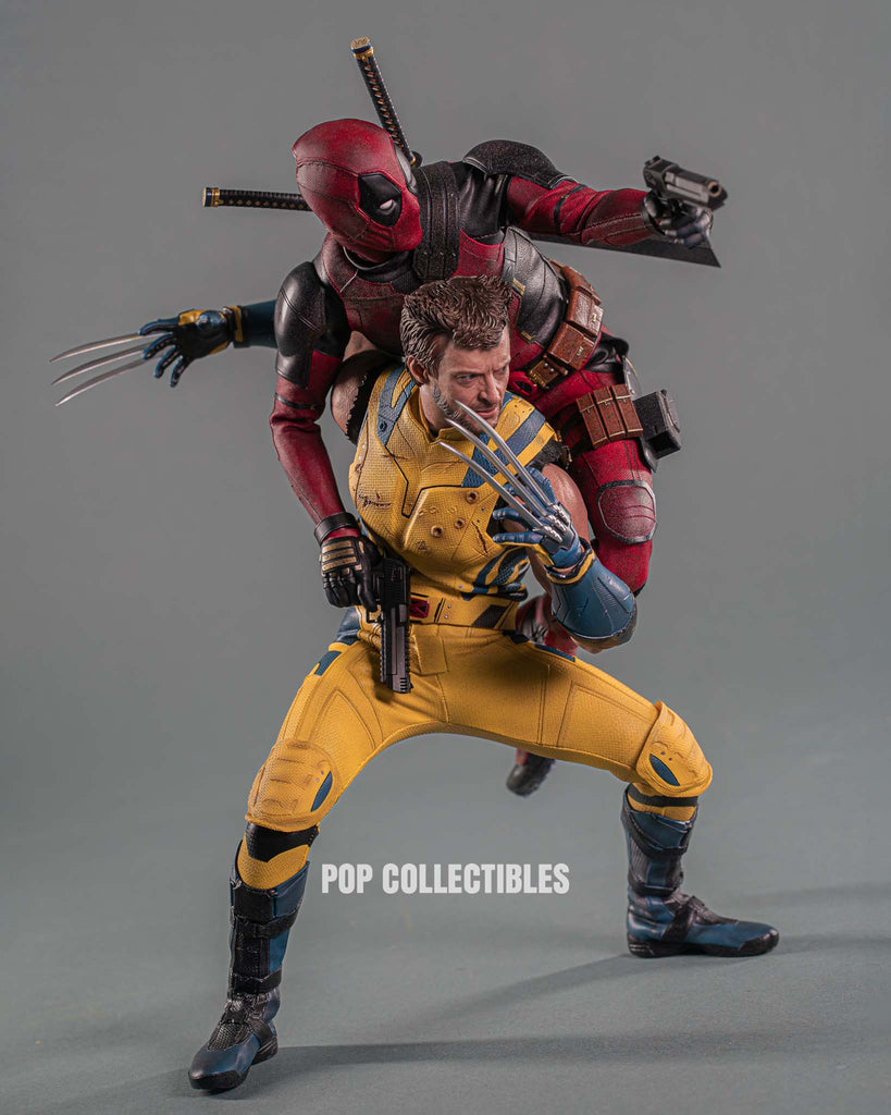 Hot Toys MMS754 Deadpool and Wolverine: Wolverine 1/6 Scale Collectible Figure Deluxe Edition
