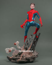 S × T Statue second Ver . SxT T9G S・N Hot Toys MMS680 Spiderman No Way Home Spiderman New Red and