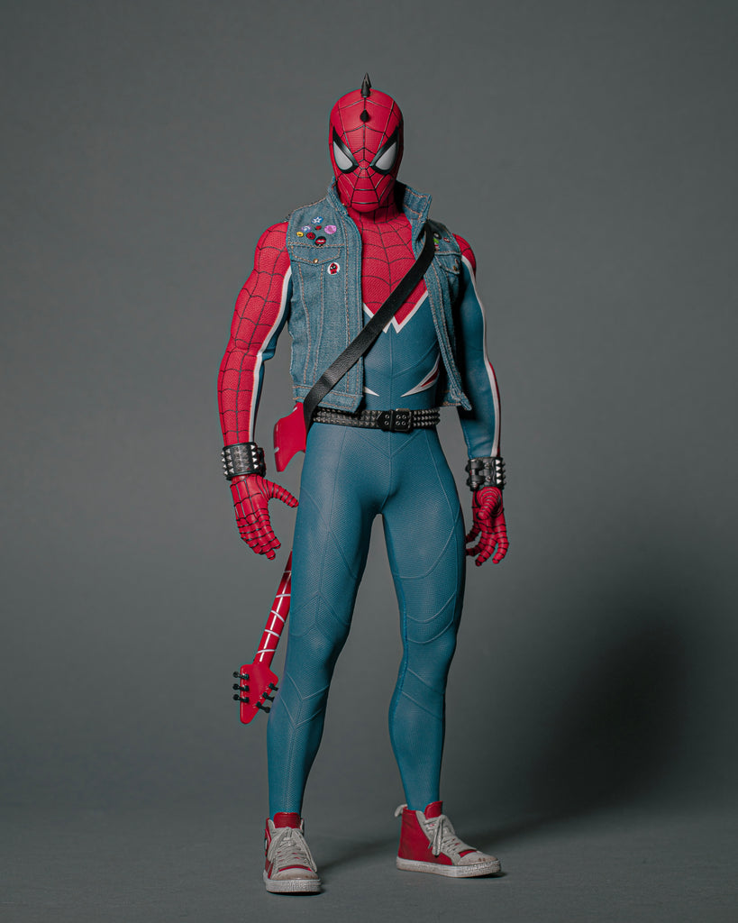 Hot Toys VGM32 Marvel Spiderman PS4 Spiderman Punk Suit 1/6 Scale 