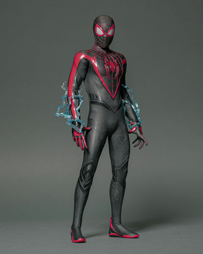 Hot Toys VGM55 Marvel’s Spiderman 2 – Miles Morales (Upgraded Suit) 1/6 Scale Collectible Figure (Limited 300 Pieces In Hong Kong)