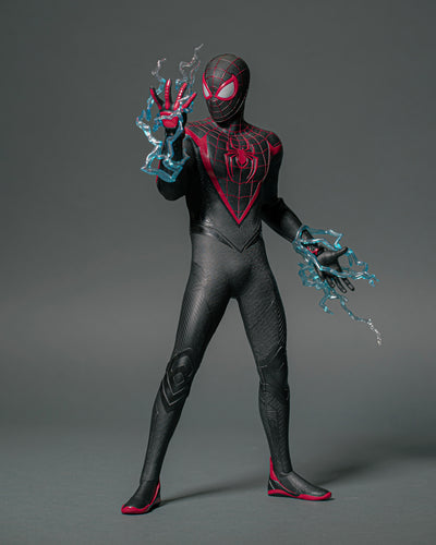 Hot Toys VGM55 Marvel’s Spiderman 2 – Miles Morales (Upgraded Suit) 1/6 Scale Collectible Figure (Limited 300 Pieces In Hong Kong)