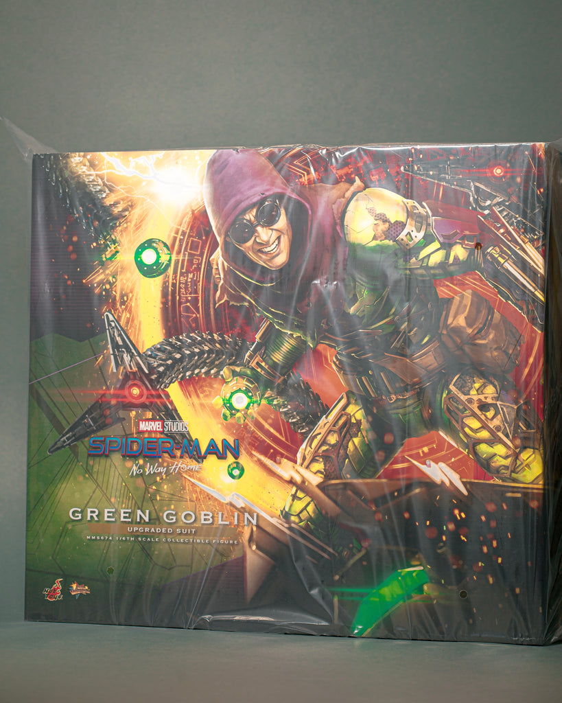 Hot Toys MMS674 Spiderman No Way Home Green Goblin Upgraded Suit 1/6 Scale Collectible Figure