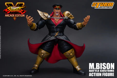 Storm Collectibles - M.BISON BATTLE COSTUME - SFV Action Figure