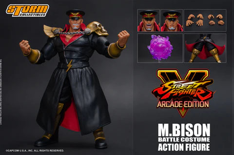 Storm Collectibles - M.BISON BATTLE COSTUME - SFV Action Figure