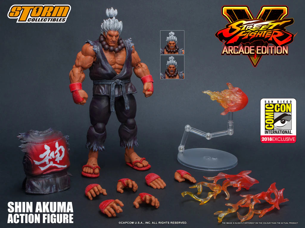 Storm Collectibles Street Fighter SHIN AKUMA - SDCC 2018 Exclusive
