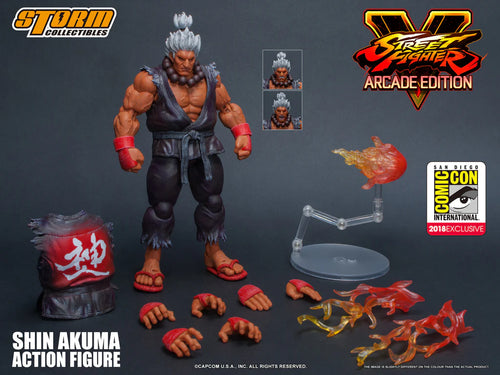 Storm Collectibles Street Fighter SHIN AKUMA - SDCC 2018 Exclusive