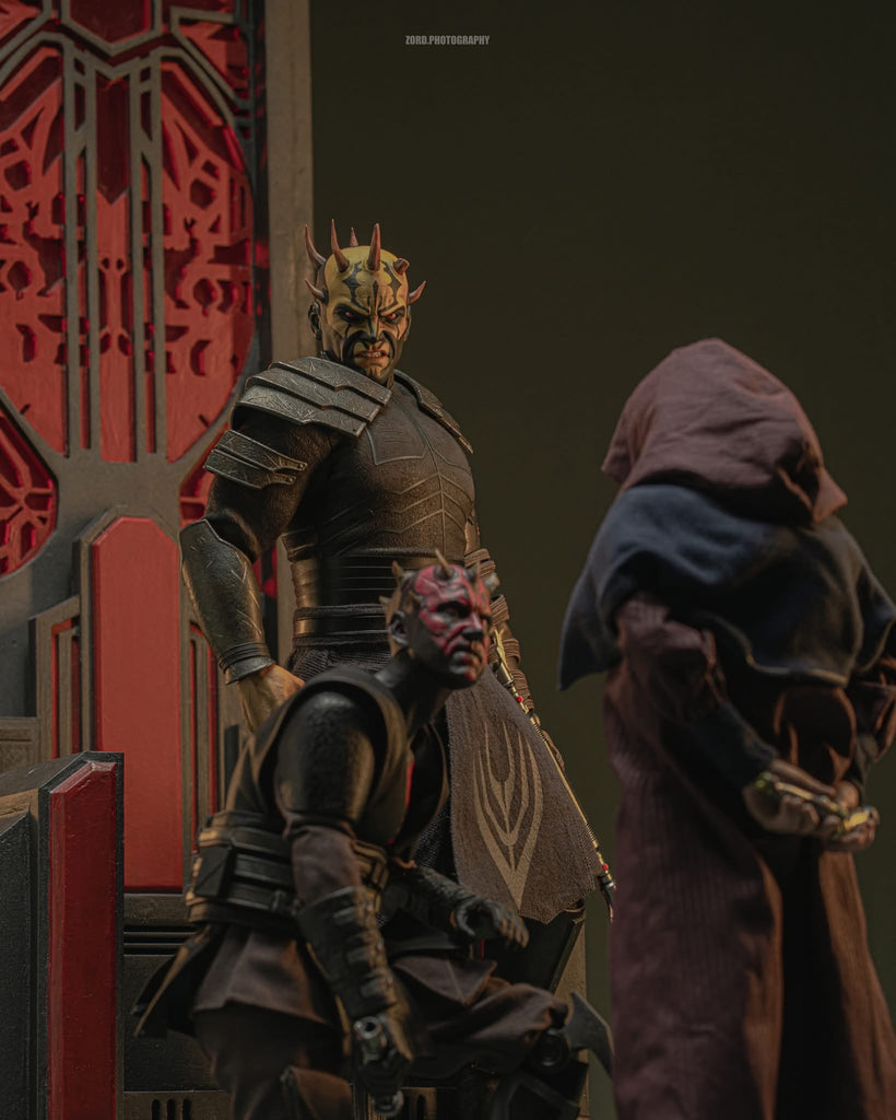 Hot Toys TMS136 Star Wars The Clone Wars Savage Opress 1/6 Scale Collectible Figure