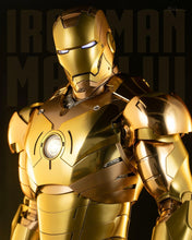 Load image into Gallery viewer, Hot Toys QS024 Iron Man – Iron Man Mark III (Golden Color Version) 1/4 Scale Collectible Figure (Worldwide 300PCS Limited)