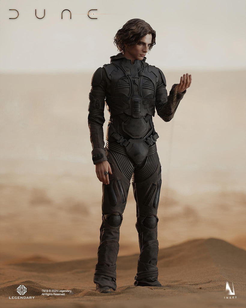 INART DUNE Paul Atreides Deluxe Edition 1/6 Collectible Figure (Rooted Hair) With Desert Mouse