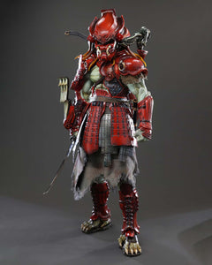 Hot Toys AC06B Alien vs Predator 1/6th Scale Akaoni Samurai Predator Collectible Figure Special Edition