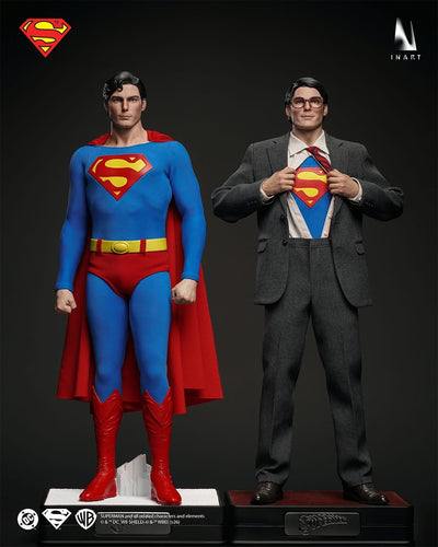 Preorder! INART Superman (1978) Superman and Clark Kent 1/6 scale Collectible Figure Set Premium Edition