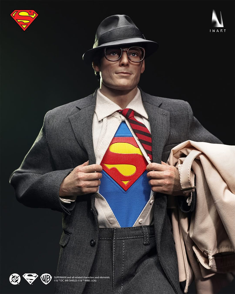 Preorder! INART Superman (1978) Superman and Clark Kent 1/6 scale Collectible Figure Set Premium Edition