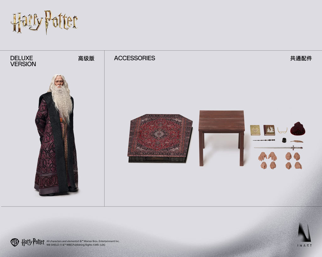 Preorder! INART Harry Potter and the Chamber of Secrets Albus Dumbledore 1/6 Scale Collectible Figure Deluxe Version