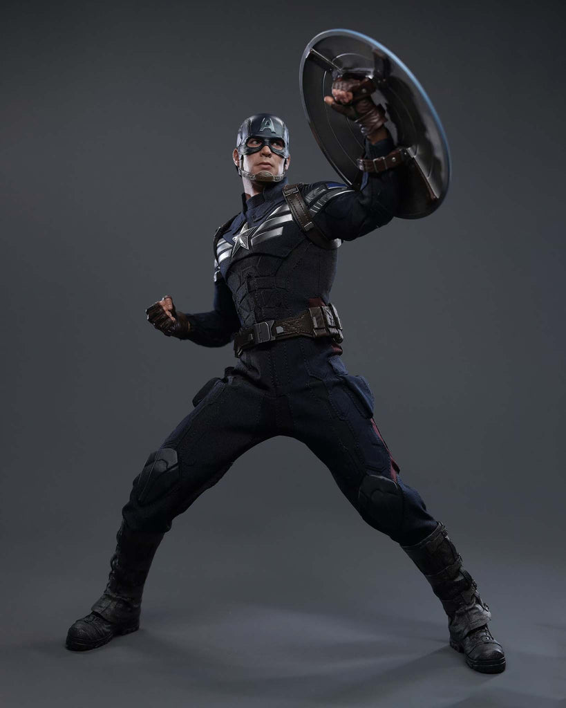Hot Toys MMS783 Captain America: The Winter Soldier - Captain America (Stealth S.T.R.I.K.E. Suit) 2.0 1/6th Scale Collectible Figure