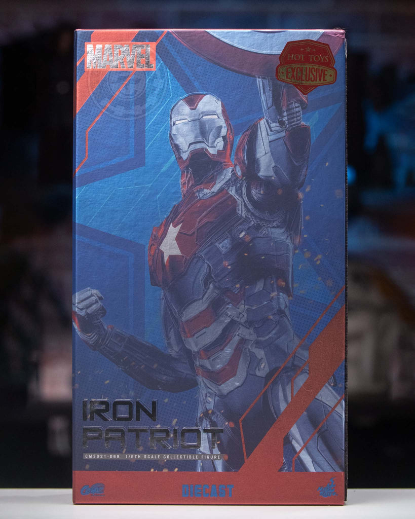 Hot Toys CMS021D68 Marvel Comics 1/6th scale Iron Patriot Collectible Figure (Hot Toys Exclusive)