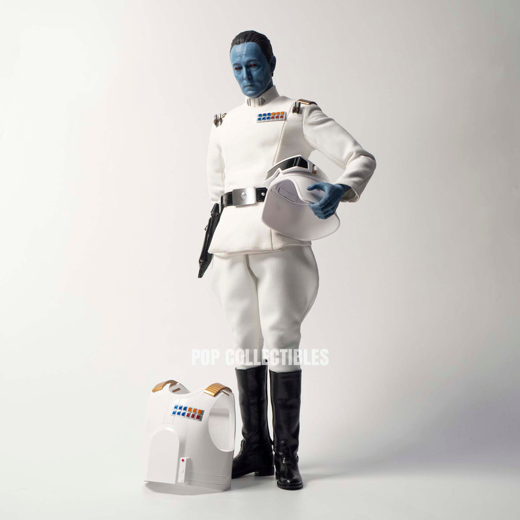 Hot Toys TMS169 Star Wars: Rebels  1/6th scale Grand Admiral Thrawn (Imperial Armor) Collectible Figure [Hot Toys Exclusive]