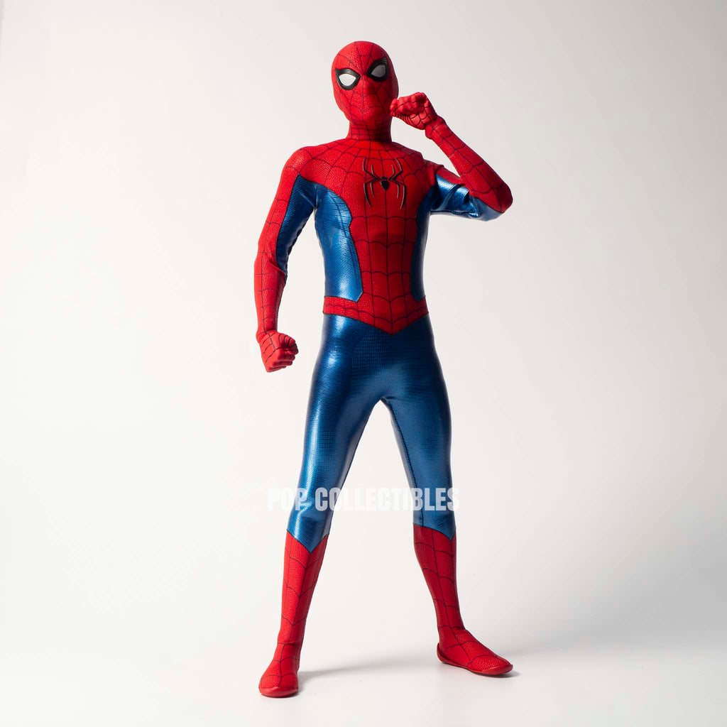 Hot Toy MMS862 Spider-Man: No Way Home 1/6th scale Spider-Man (Final Swing Suit) Collectible Figure (Movie Promo Edition) [Hot Toys Exclusive]