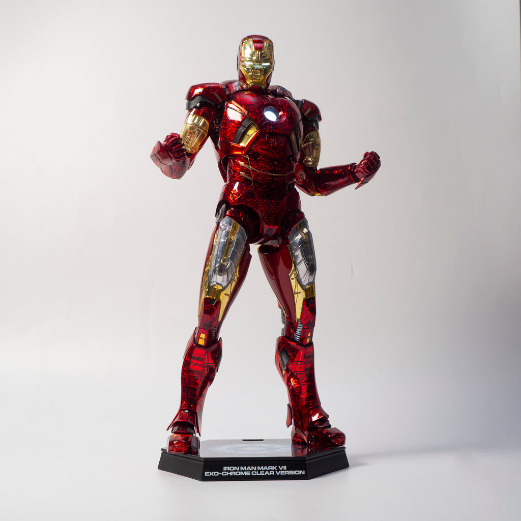 Hot Toys MMS870D82 The Avengers Iron Man Mark VII (Exo-Chrome Clear Version) 1/6th scale Collectible Figure