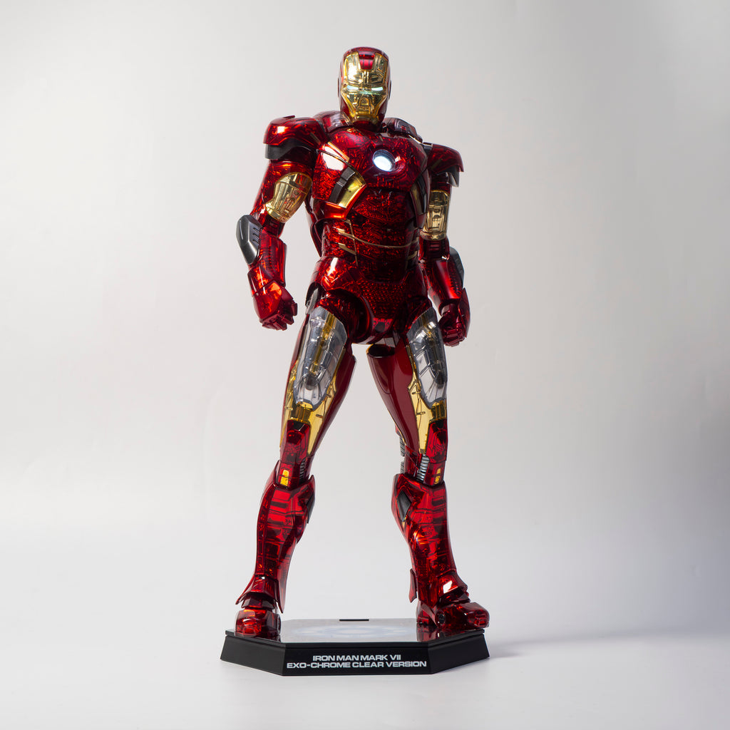 Hot Toys MMS870D82 The Avengers Iron Man Mark VII (Exo-Chrome Clear Version) 1/6th scale Collectible Figure