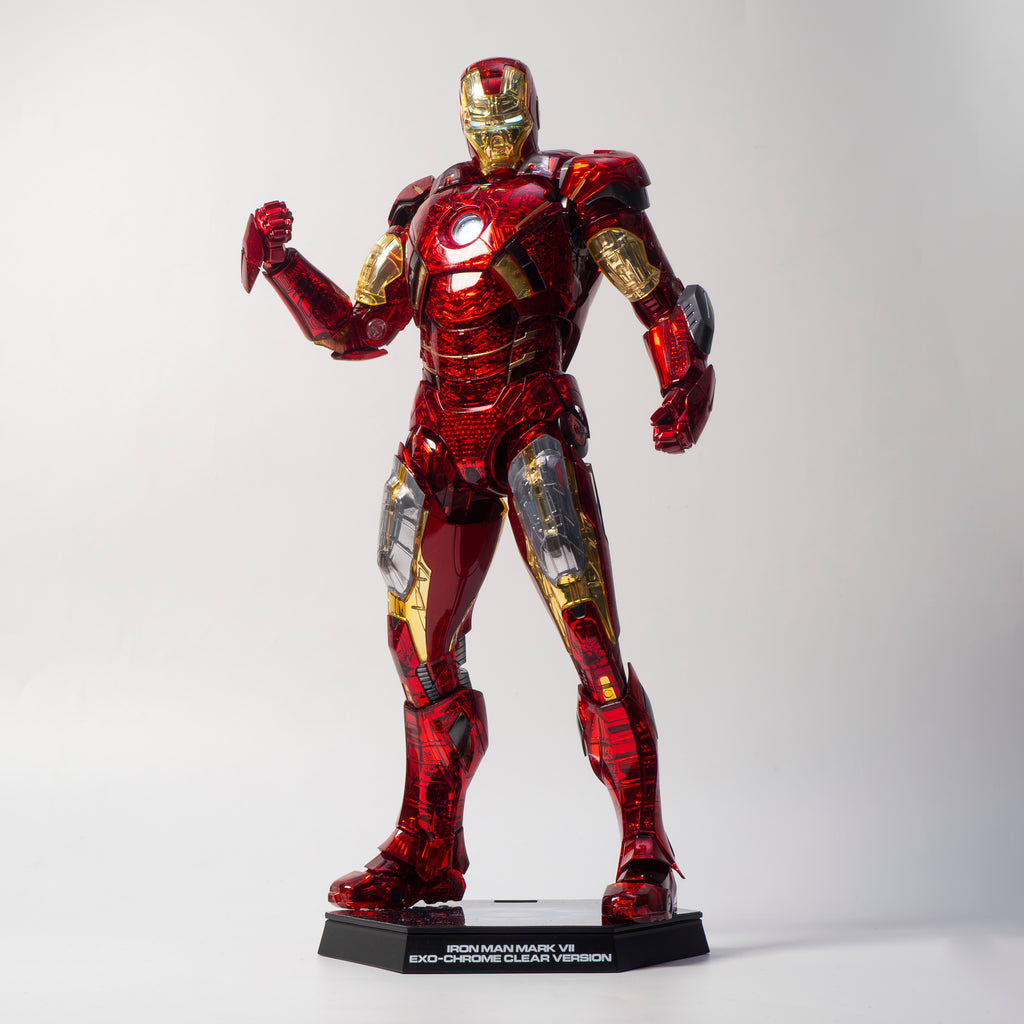 Hot Toys MMS870D82 The Avengers Iron Man Mark VII (Exo-Chrome Clear Version) 1/6th scale Collectible Figure