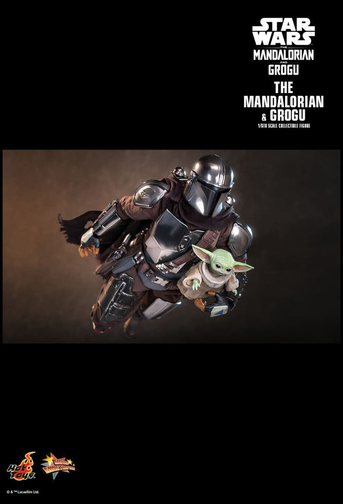 Hot Toys MMS871 Star Wars: The Mandalorian & Grogu 1/6th scale The Mandalorian and Grogu Collectible Set