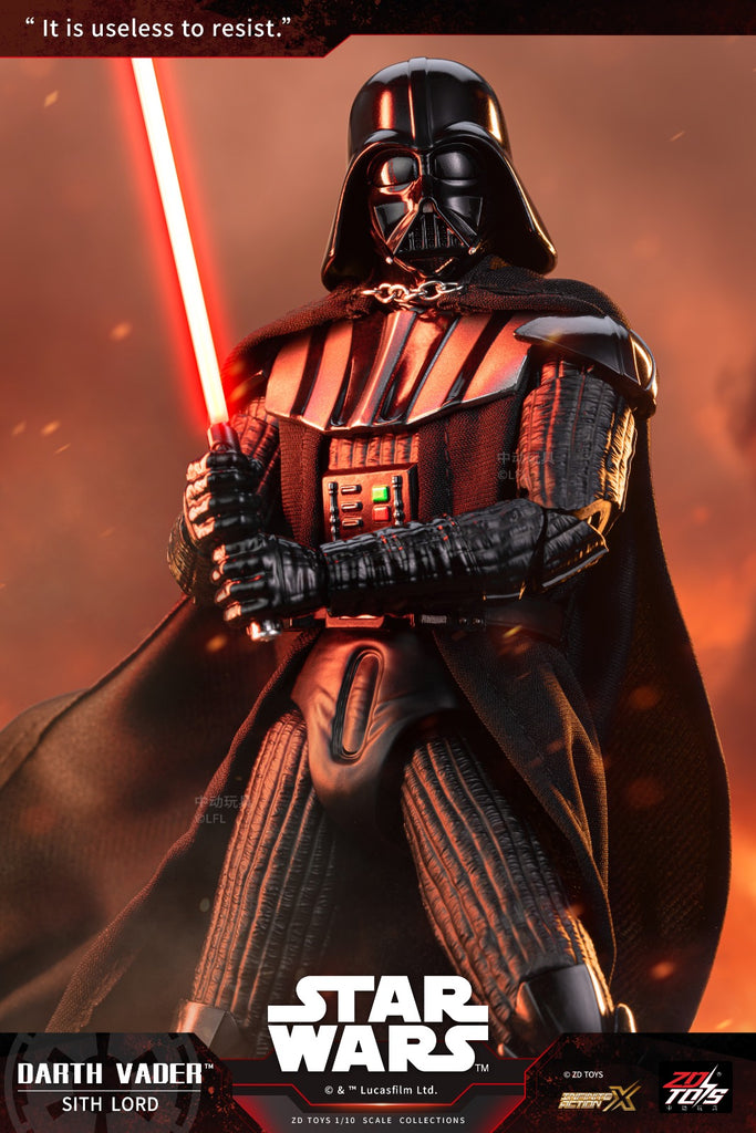 ZD Toys Star Wars Series 1/10 Star Wars Action Figures Darth Vader