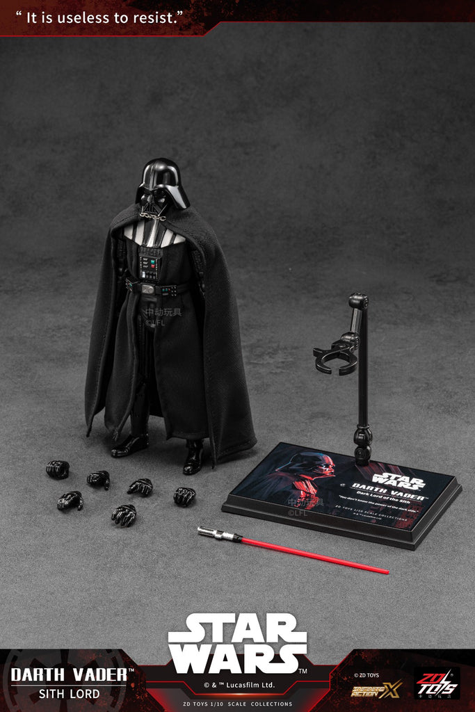 ZD Toys Star Wars Series 1/10 Star Wars Action Figures Darth Vader
