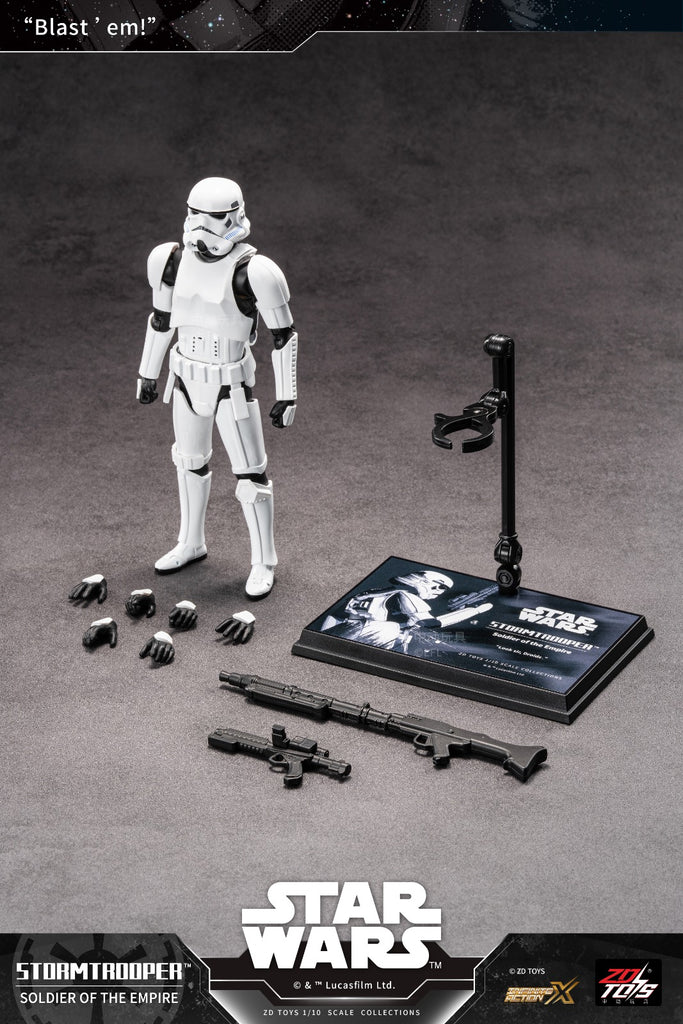 ZD Toys Star Wars SERIES 1/10 Star Wars Action Figures - Stormtrooper