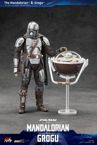 ZD TOYS Star Wars The Mandalorian & Grogu - The Mandalorian & Grogu SET 7 Inch Action Figure