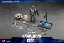 Load image into Gallery viewer, ZD TOYS Star Wars The Mandalorian &amp; Grogu - The Mandalorian &amp; Grogu SET 7 Inch Action Figure