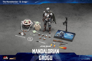 ZD TOYS Star Wars The Mandalorian & Grogu - The Mandalorian & Grogu SET 7 Inch Action Figure