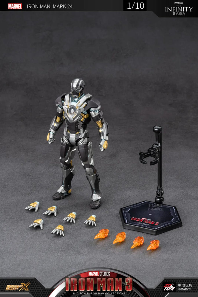 ZD Toys Iron Man 3 Mark 24 1:10 Scale Collectible Figure