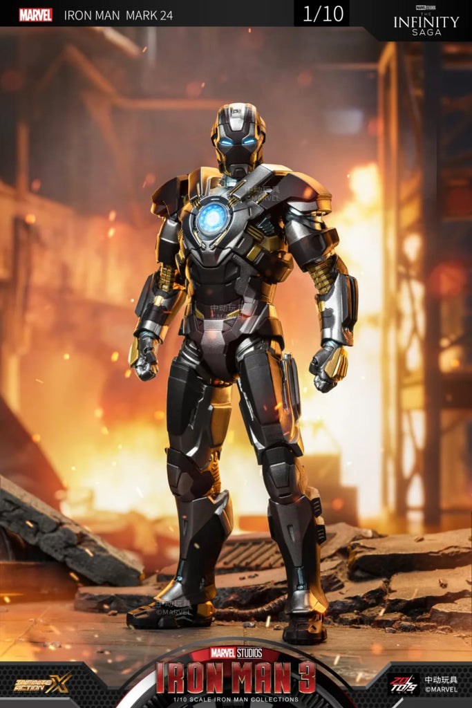 ZD Toys Iron Man 3 Mark 24 1:10 Scale Collectible Figure