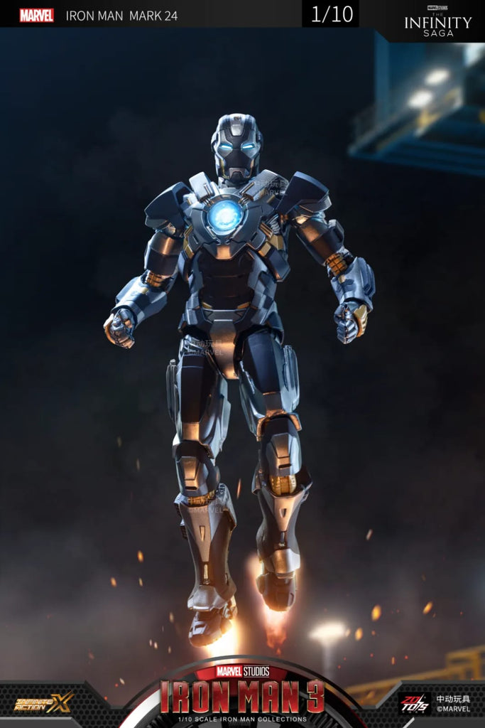 ZD Toys Iron Man 3 Mark 24 1:10 Scale Collectible Figure