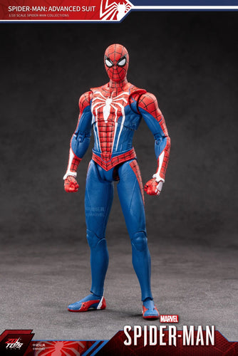 ZD Toys Spiderman Advanced Suit 1/10 Scale Action Figure