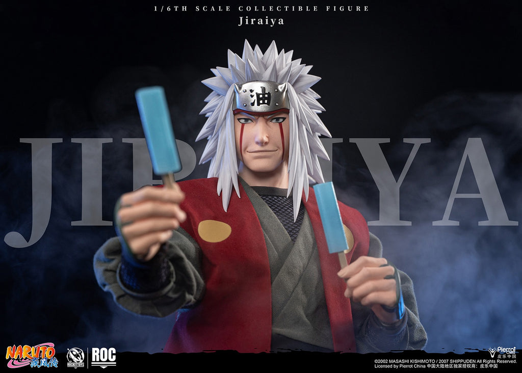 Preorder! Rocket Toys ROC019 Naruto Shippuden Jiraiya 1/6 Scale Collectible Figure Deluxe Edition