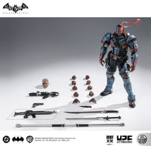 Load image into Gallery viewer, Preorder! U-P-Finegures (LPZZ)「良品制造」DC002 Batman Arkham Knight Deathstroke 1/12 scale Action Figure